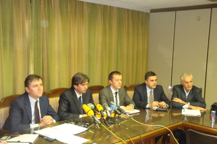 Izlaganje guvernera CBCG, Radoja Žugića, na press konferenciji nakon sastanka sa predstavnicima banaka