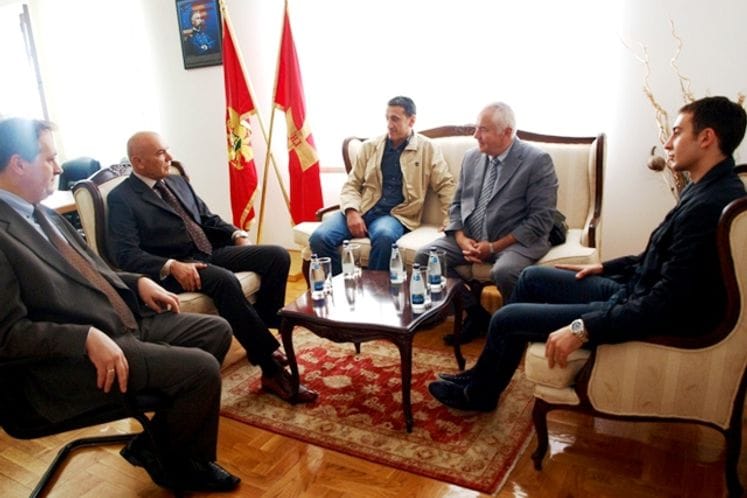 Ministar Vučinić primio karatistu Danila Lučića