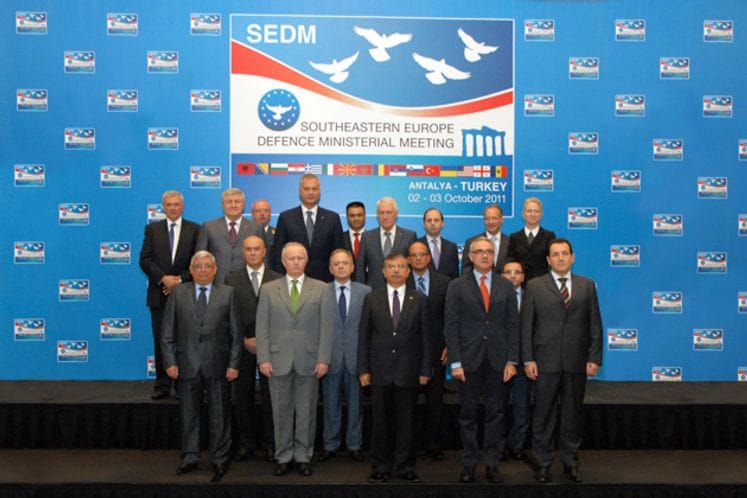 Minister Vucinic at the SouthEastern Europe Defence Ministerial Meeting (SEDM)