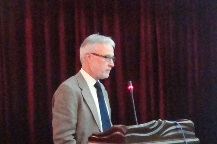 Izlaganje gospodina Liama Fitzpatrica na pres konferenciji povodom predstavljanja Priručnika za unutrašnju reviziju