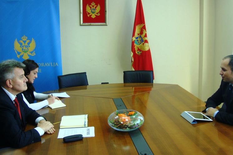 Ministar Radunović razgovarao sa Zdravkom Cimbaljevićem, izvršnim direktorom NVO „LGBT FORUM PROGRES“