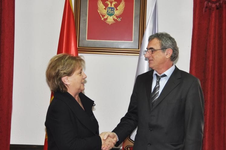 Ministar saobraćaja dr Andrija Lompar, sastao se danas sa predsjednicom Opštine Kotor Marijom Ćatović