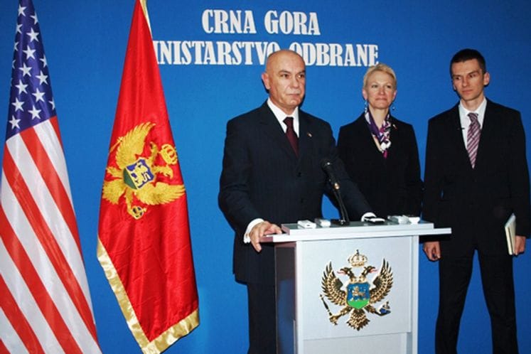 Izjava ministra odbrane Bora Vučinića