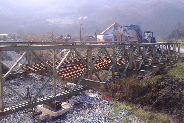 Most "Bejli" postavljen u Gostilovini