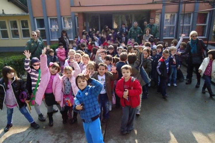 Učenici Osnovne škole "Štampar Makarije" posjetili Vazduhoplovnu bazu