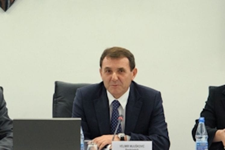 Izlaganje predsjednika Privredne komore Crne Gore Velimira Mijuškovića povodom sastanka na temu: "Trenutno stanje u crnogorskoj privredi i kako prevazići krizu"