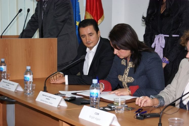 Audio izjave sa Press konferencije povodom potpisivanja ugovora Agencije za zaštitu životne sredine sa konsultantima za izradu pripremne faze projekta: ,,Upravljanje industrijskim otpadom i čišćenje’’