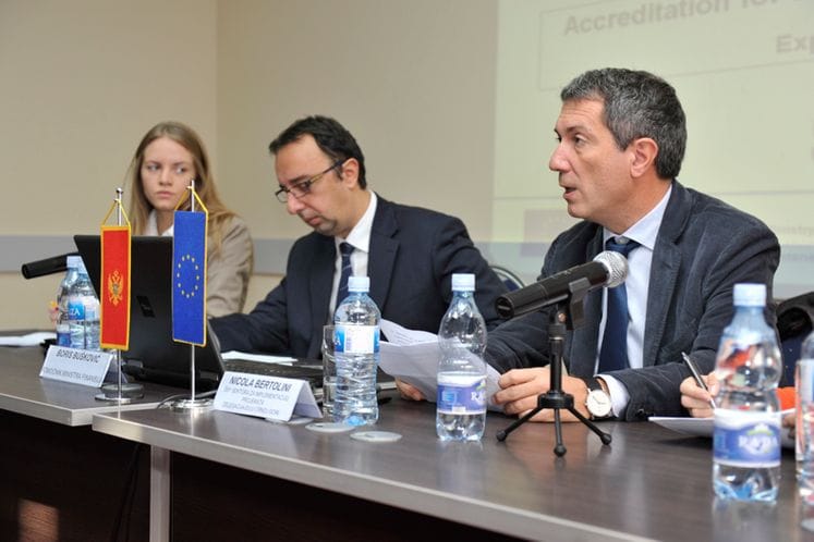 Uvodno izlaganje Nikole Bertolinija na konferenciji ’’Akreditacija za decentralizovano upravljanje Instrumentom pretpristupne pomoći Evropske unije (IPA)’’
