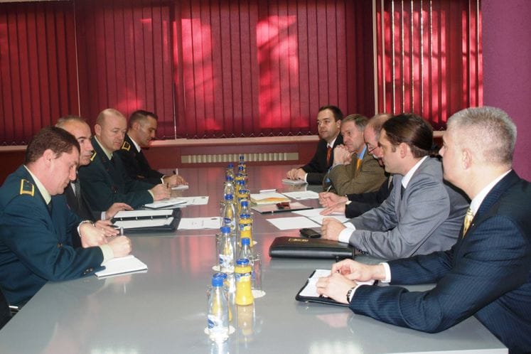 Predstavnici CCMR u posjeti Ministarstvu odbrane