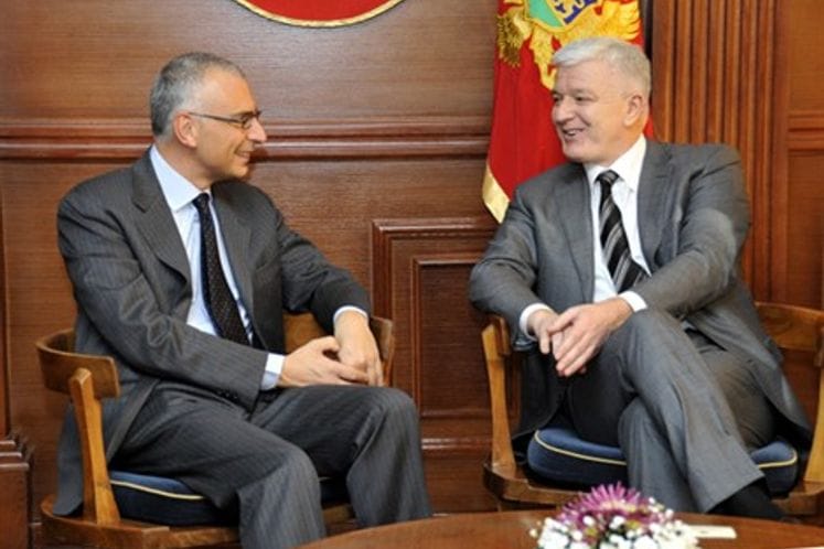 Potpredsjednik Vlade Duško Marković razgovarao sa zamjenikom direktora Generalnog direktorata za proširenje Stefanom Saninom