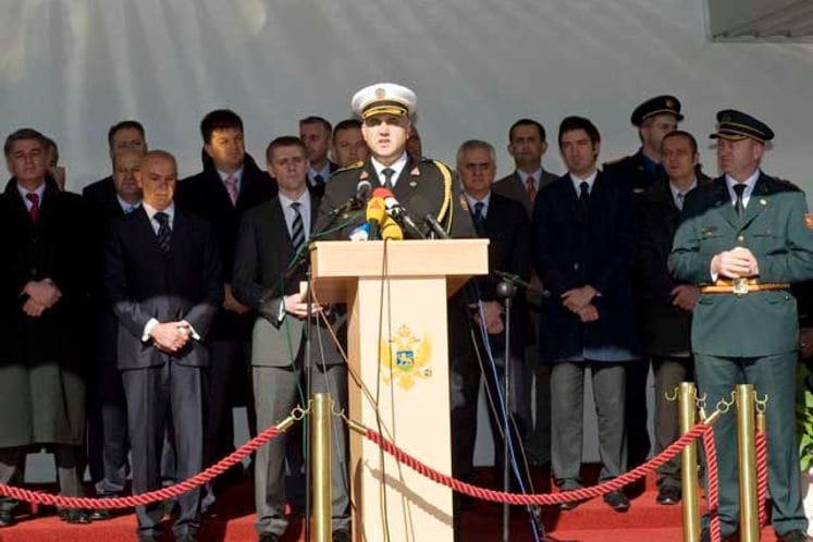 Obraćanje načelnika Generalštaba Vojske Crne Gore viceadmirala Dragana Samardžića