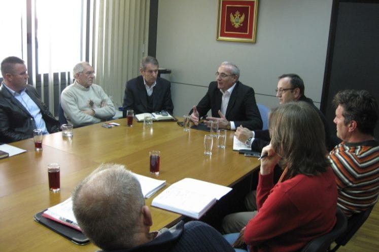 Održan sastanak sa Udruženjem marikulturista ''Marefarm'', uzgajivačima kalifornijske pastrmke i preduzećem za preradu ribe ''Rijeka Crnojevića''