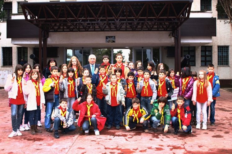 Izviđači posjetili Ministarstvo odbrane