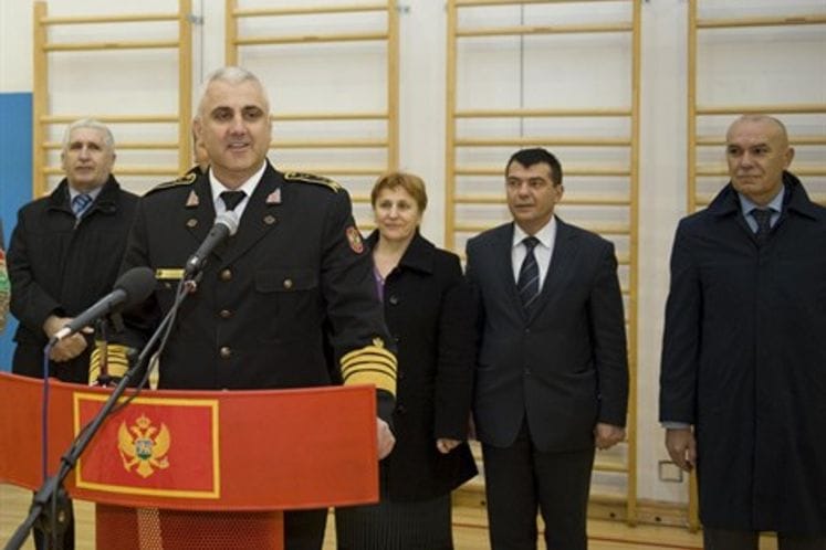 Obraćanje načelnika Generalštaba Vojske Crne Gore viceadmirala Dragana Samardžića