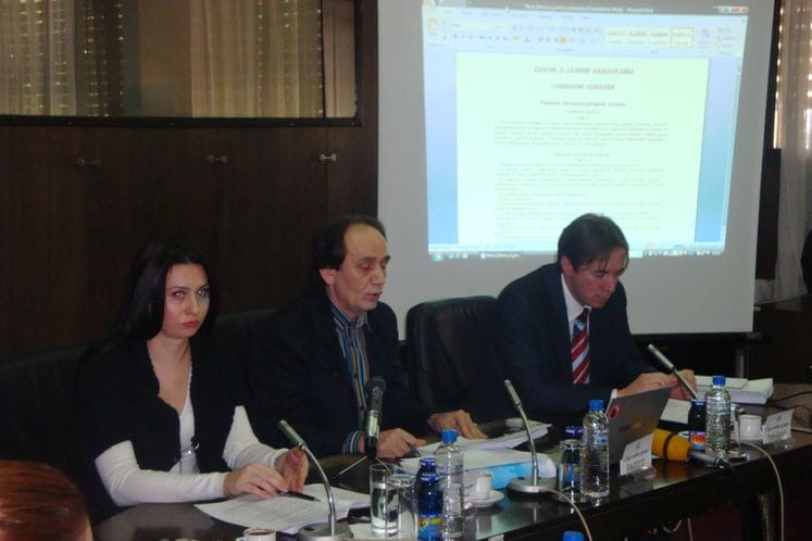 Uvodno izlaganje pomoćnika direktora Direkcije za javne nabavke, Ivana Krkeljića