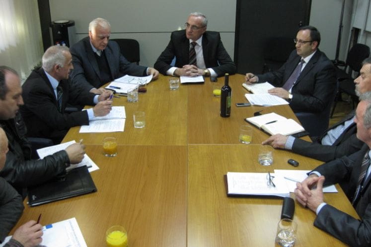 Ministar Poljoprivrede i ruralnog razvoja Tarzan Milošević, održao sastanak sa predstavnicima Zadružnog saveza Crne Gore