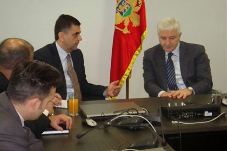 Potpredsjednik Vlade za politički sistem, unutrašnju i spoljnu politiku i ministar pravde Duško Marković razgovarao sa delegacijom Unije poslodavaca