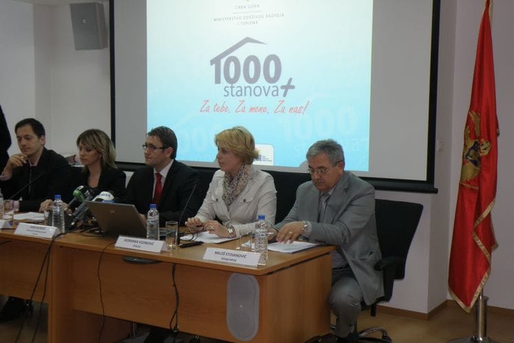 Održana press konferencija povodom završetka projekta 1000+ stanova