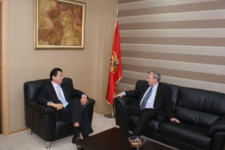 Ministar održivog razvoja i turizma Predrag Sekulić razgovarao sa ambasadorom Republike Slovačke u Crnoj Gori Františekom Lipkom