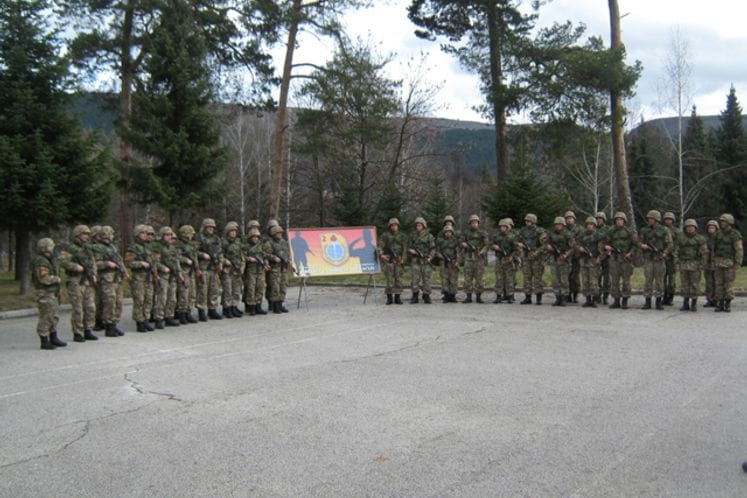 Početak obuke IV kontigenta Vojske Crne Gore za mirovnu misiju ISAF u Avganistanu