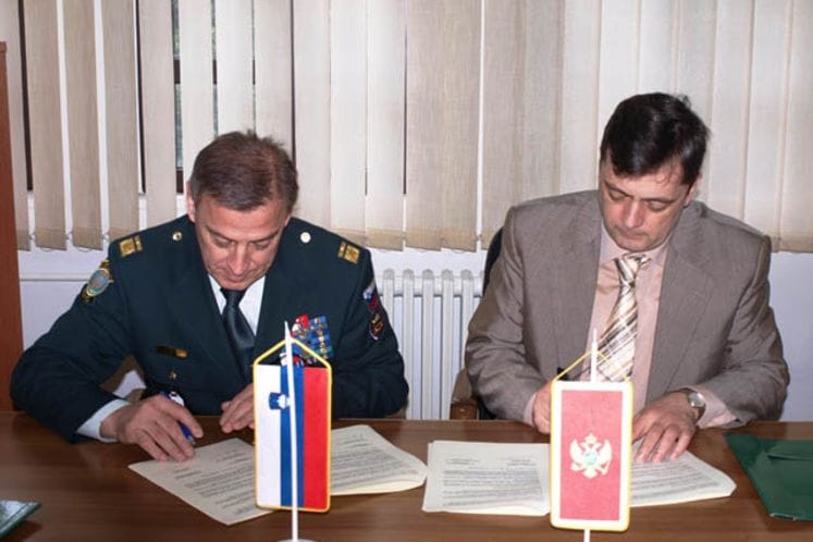 Memorandum o razumijevanju između ministarstava odbrane Crne Gore i Republike Slovenije