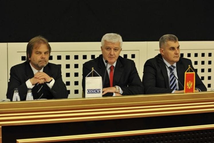 Budva: Održana konferencija za medije nakon završetka Regionalne konferencije ministara pravde i ministara unutrašnjih poslova Jugoistočne Evrope “Jačanje saradnje u borbi protiv organizovanog kriminala u Jugoistočnoj Evropi”