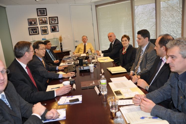 Minister Vucinic with representatives of the U.S. companies