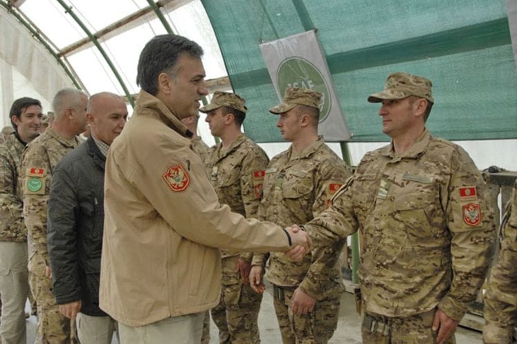 Posjeta vojnicima u Avganistanu