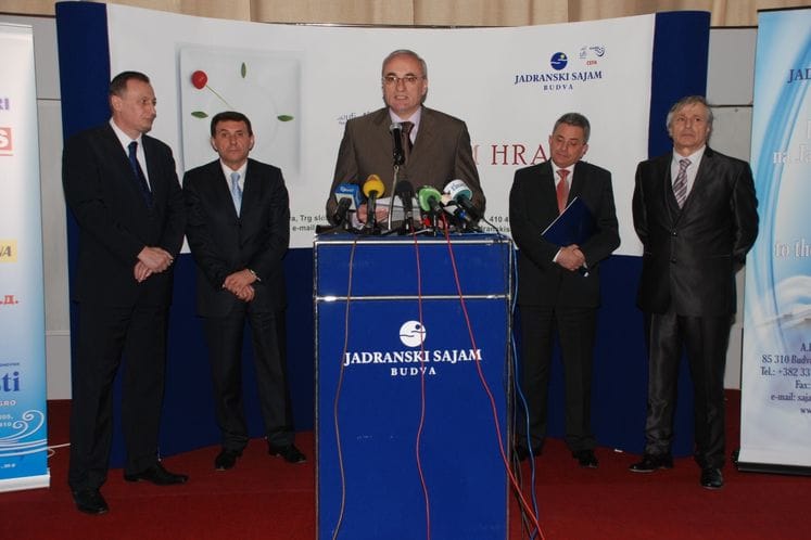 Govor ministra poljoprivrede i ruralnog razvoja Tarzana Miloševića na otvaranju XXXVII Sajma hrane u Budvi