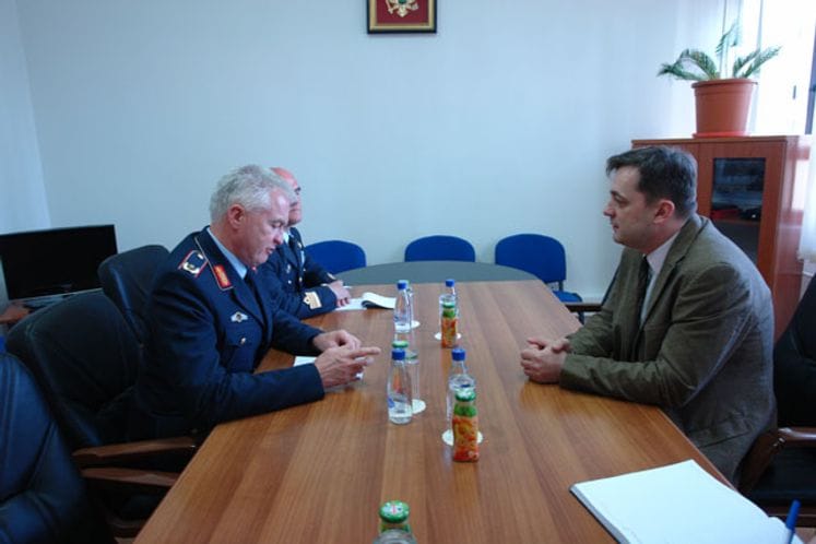 Brigadni general Šulc u oproštajnoj posjeti