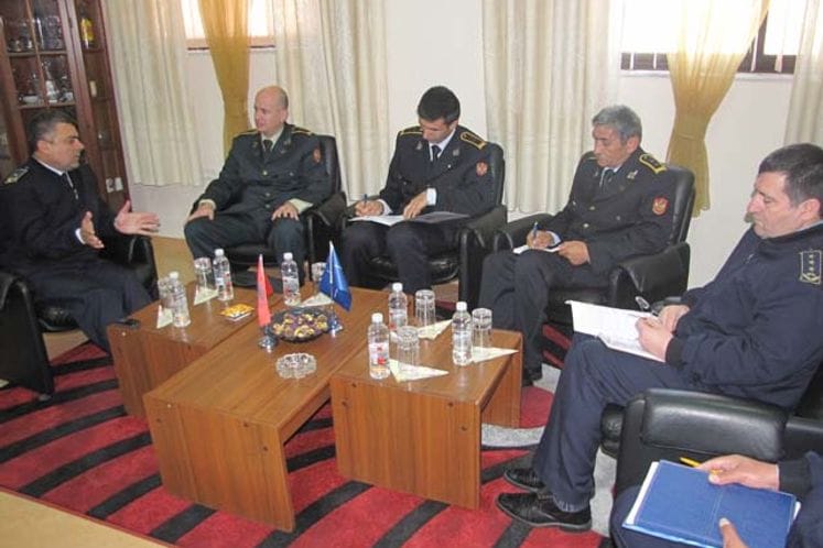 Posjeta Ministarstvu odbrane Albanije