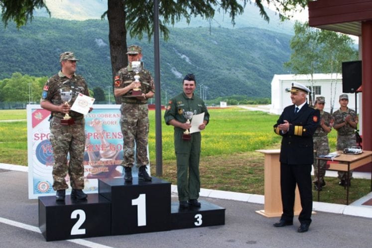 Održano sportsko prvenstvo Vojske Crne Gore