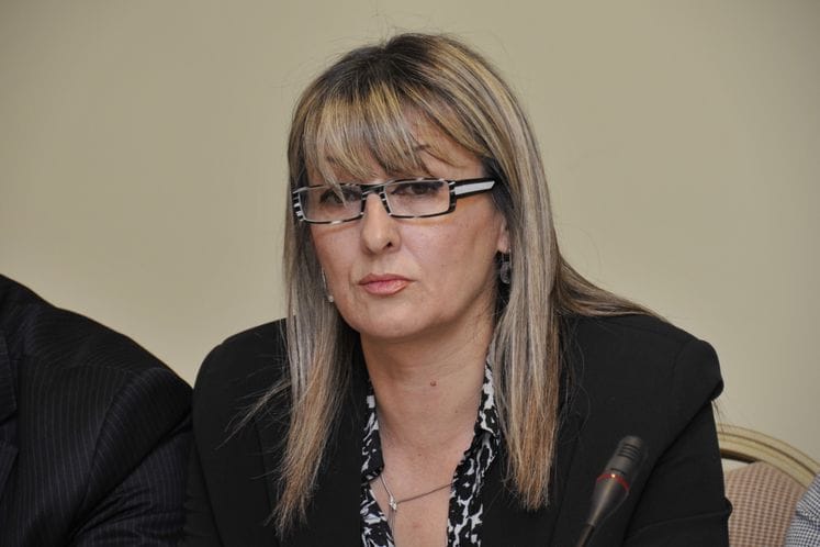 Izlaganje direktorice Agencije za mirno rješavanje sporova Zdenke Burzan na seminaru “Unapređivanje znanja i vještina miritelja i arbitara u Agenciji za mirno rješavanje radnih sporova“