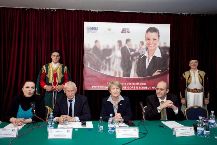 Odžana Konferencija „Potencijal žena Crne Gore u biznisu i nauci“