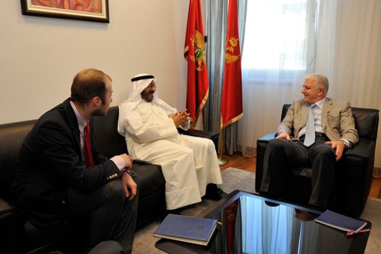 Saopštenje: Potpredsjednik Vlade i ministar pravde Duško Marković razgovarao sa Naserom Al-Saneom, predsjednikom Globalne organizacije parlamentaraca protiv korupcije GOPAC