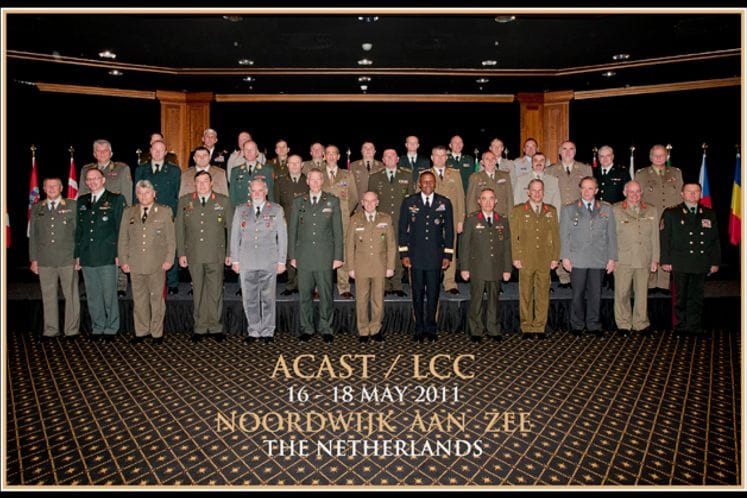 Pukovnik Lazarević na konferenciji komandanata kopnenih snaga