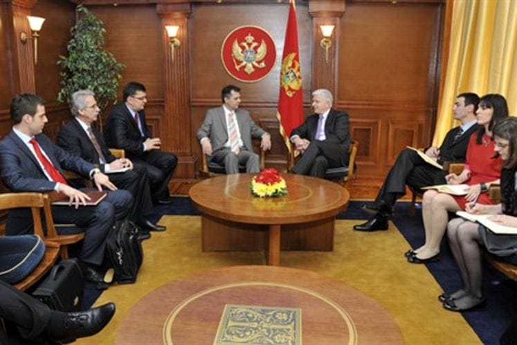 Saopštenje: Potpredsjednik Vlade i ministar pravde Duško Marković razgovarao sa Igorom Radojičićem, predsjednikom Skupštine Republike Srpske