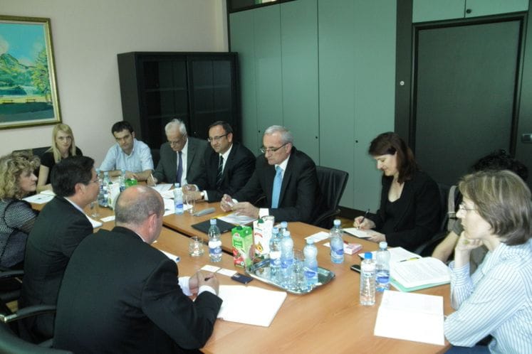 Saopštenje: Ministar poljoprivrede i ruralnog razvoja Tarzan Milošević primio delegaciju Organizacije Ujedinjenih nacija za hranu i poljoprivredu (FAO)