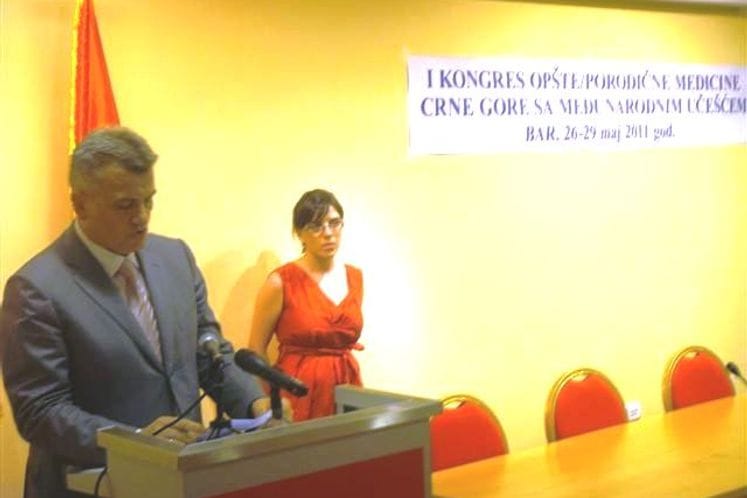 Govor Ministra Radunovića povodom otvaranja Prvog kongresa opšte/porodične medicine sa međunarodnim učešćem u Baru