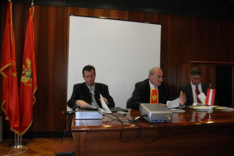 Saopštenje: Ministar Milošević primio je delegaciju austrijskog ministarstva poljoprivrede, šumarstva, zaštite životne sredine i vodoprivrede.