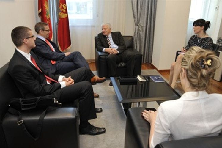 Potpredsjednik Vlade i ministar pravde Duško Marković razgovarao sa ambasadorom Kraljevine Norveške Nilsom Ragnarom Kamsvagom