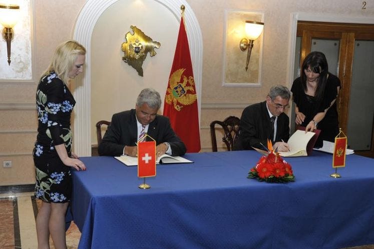 Potpisan Sporazum o vazdušnom saobraćaju između Vlade Crne Gore i Švajcarskog Saveznog savjeta u pogledu redovnog vazdušnog saobraćaja