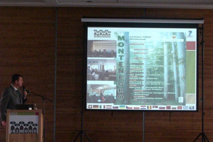 Saopštenje: Crnogorska delegacija prisustvovala na Konferenciji o prekograničnoj saradnji u okviru IN2WOOD projekta