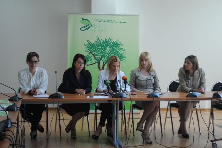 Saopštenje: Održana press konferencija – presjek rezulatata Kampanje Ekolška nit