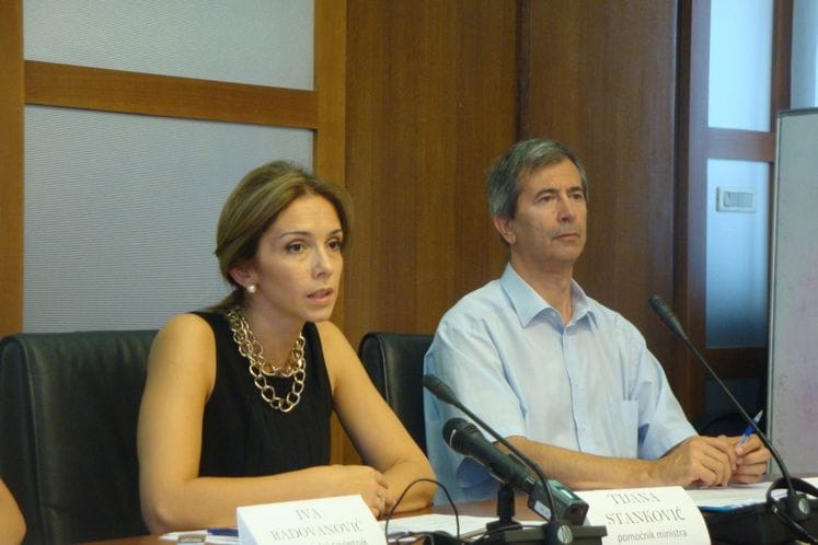 Izlaganje Tijane Stanković, pomoćnika ministra finansija, na prezentaciji publikacije "Mjesečni makroekonomski indikatori"