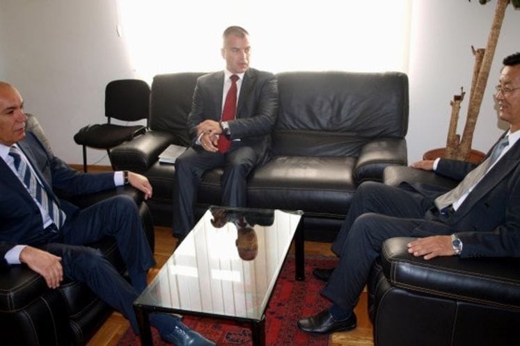 Ministar Vučinić primio ambasadora NR Kine