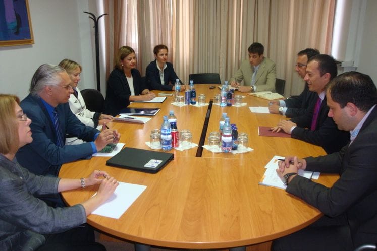 SAOPŠTENJE: Ministar Katnić primio u oproštajnu posjetu Jan Peter Oltersa, šefa kancelarije Svjetske banke u Crnoj Gori