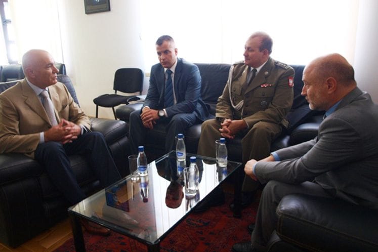 Ministar Vučinić primio vojnog atašea Republike Poljske