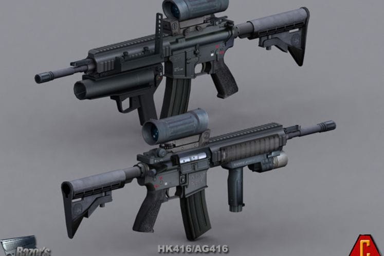 PODCIJEVNI BACAČ GRANATA AG-HK416MV