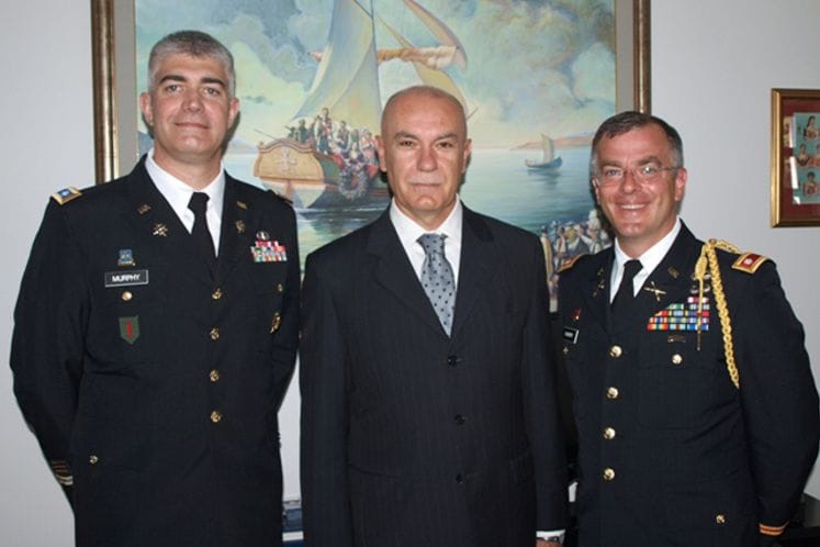 Ministar Vučinić primio novoimenovanog vojnog atašea SAD